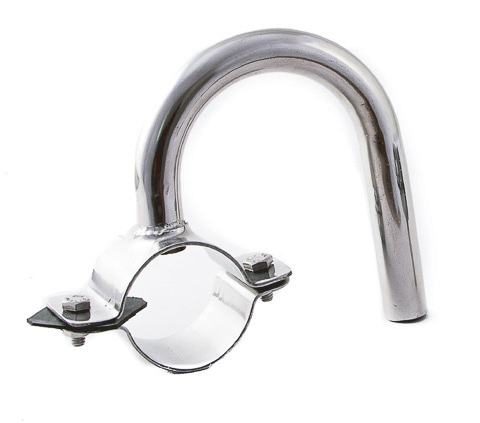 Abraçadeiras Inox Curvadas p/ Entrada de Leite-image