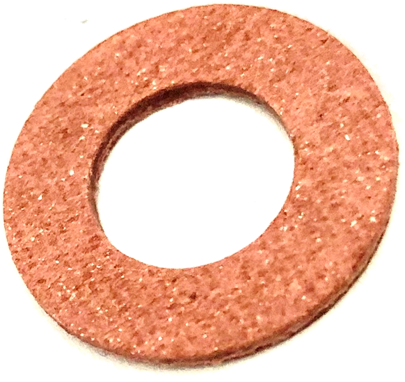 Arruela de Celeron da Válvula de Lubrificação (vermelha) - Cod.01837-image