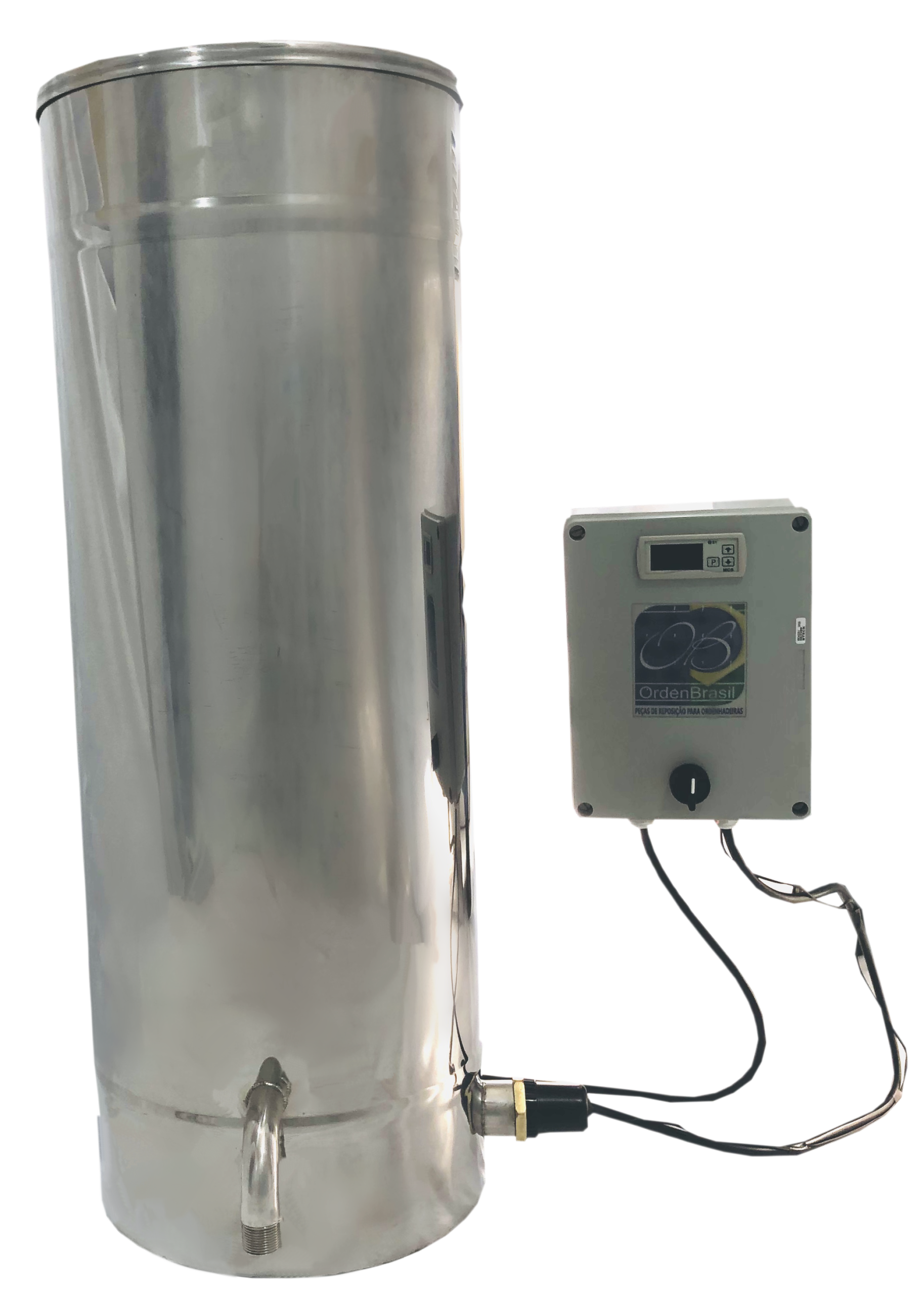 Boiler de Inox Canalizado c/ Painel Digital - Completo - Ver Tabela-image